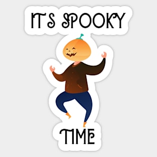 It's Spooky Time Halloween Sticker